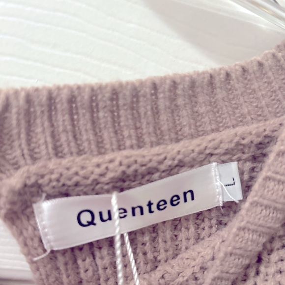 Sweater Shorts Romper Plus Size Fit - Picture 3 of 6